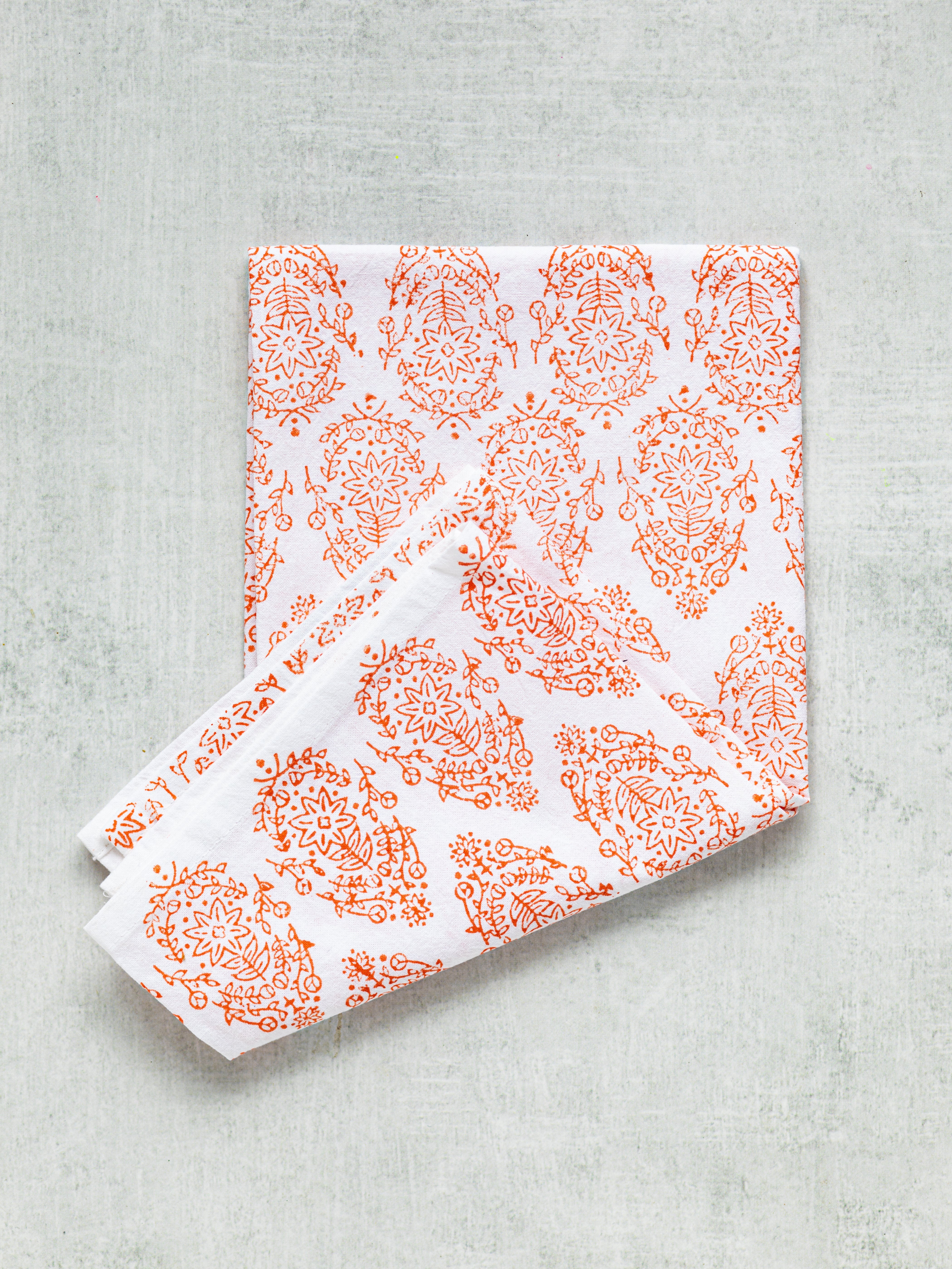 Tea Towel - Vara, Orange