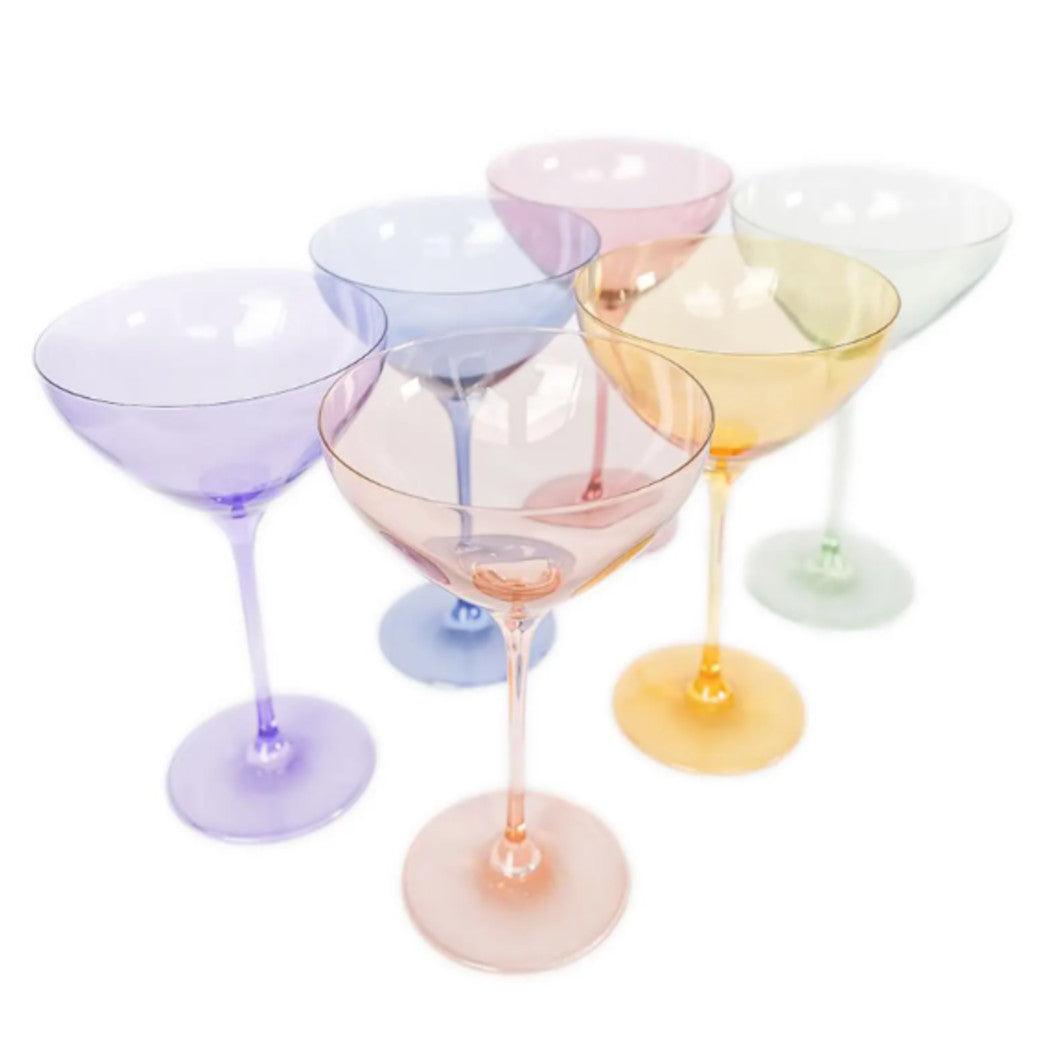 Estelle Set of 6 Martini Glasses