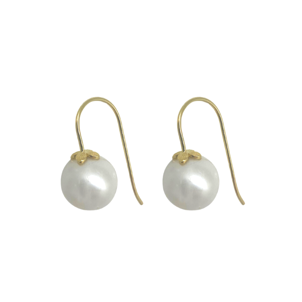 Bloom Pearl Hook Earrings