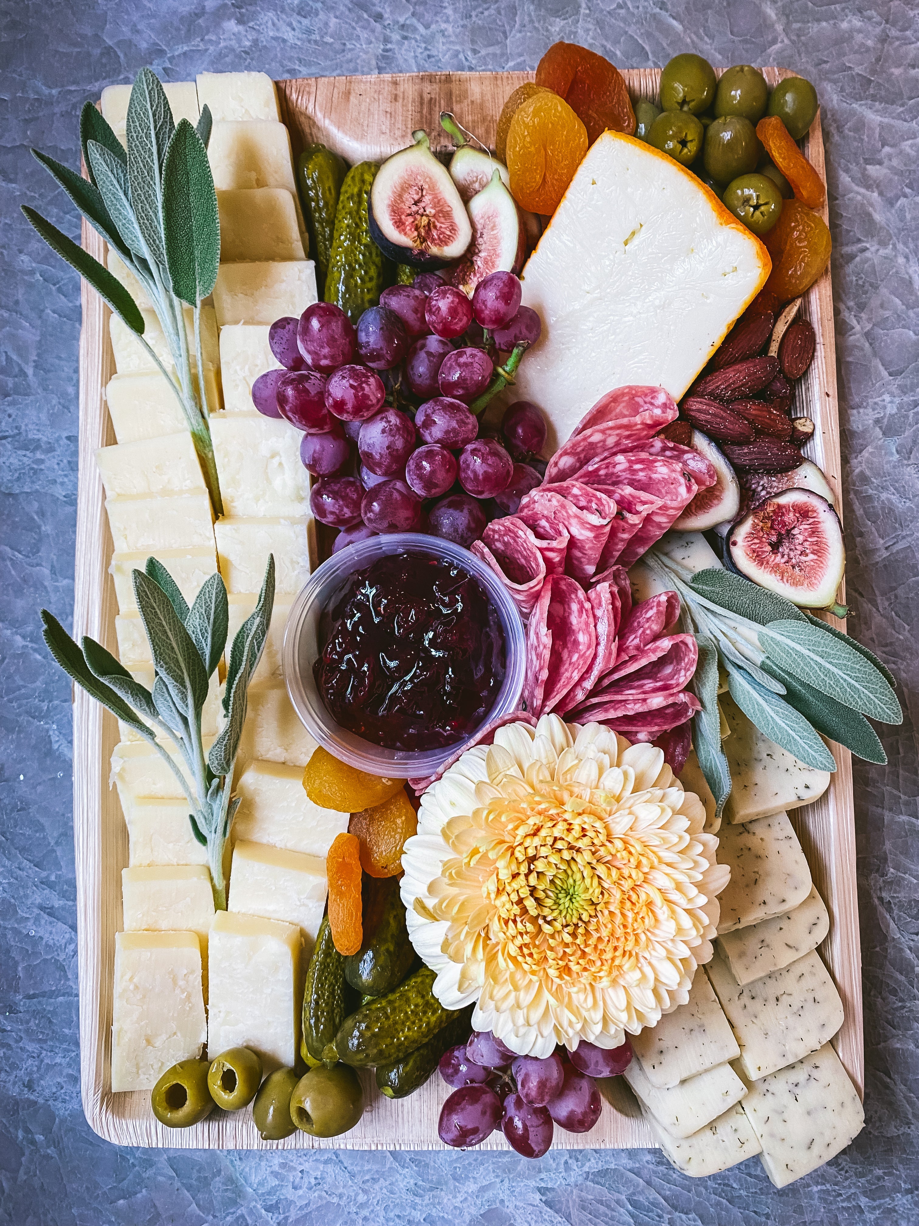 Seasonal Cheese + Charcuterie Board