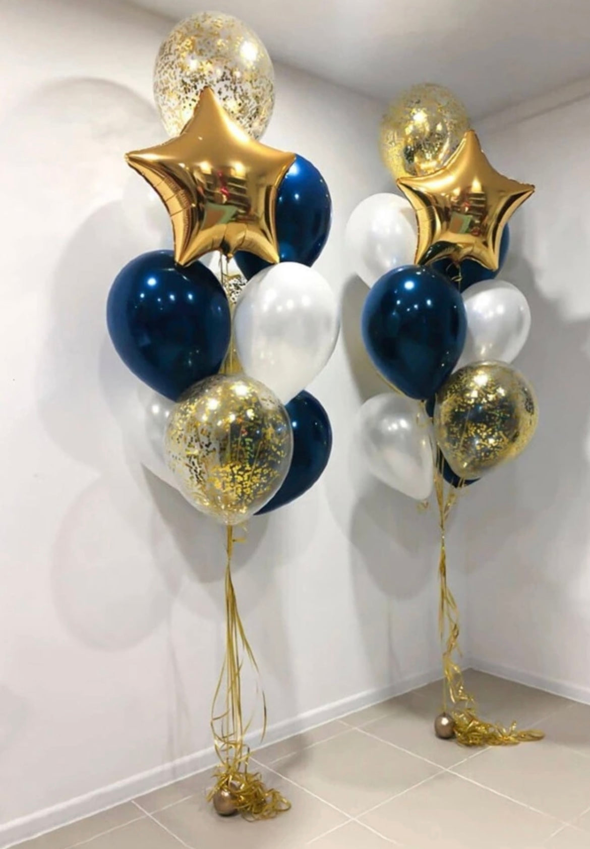 Bouquet of helium balloons