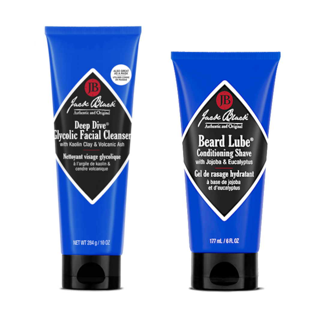 Jack Black Facial Cleanser/Shave Duo