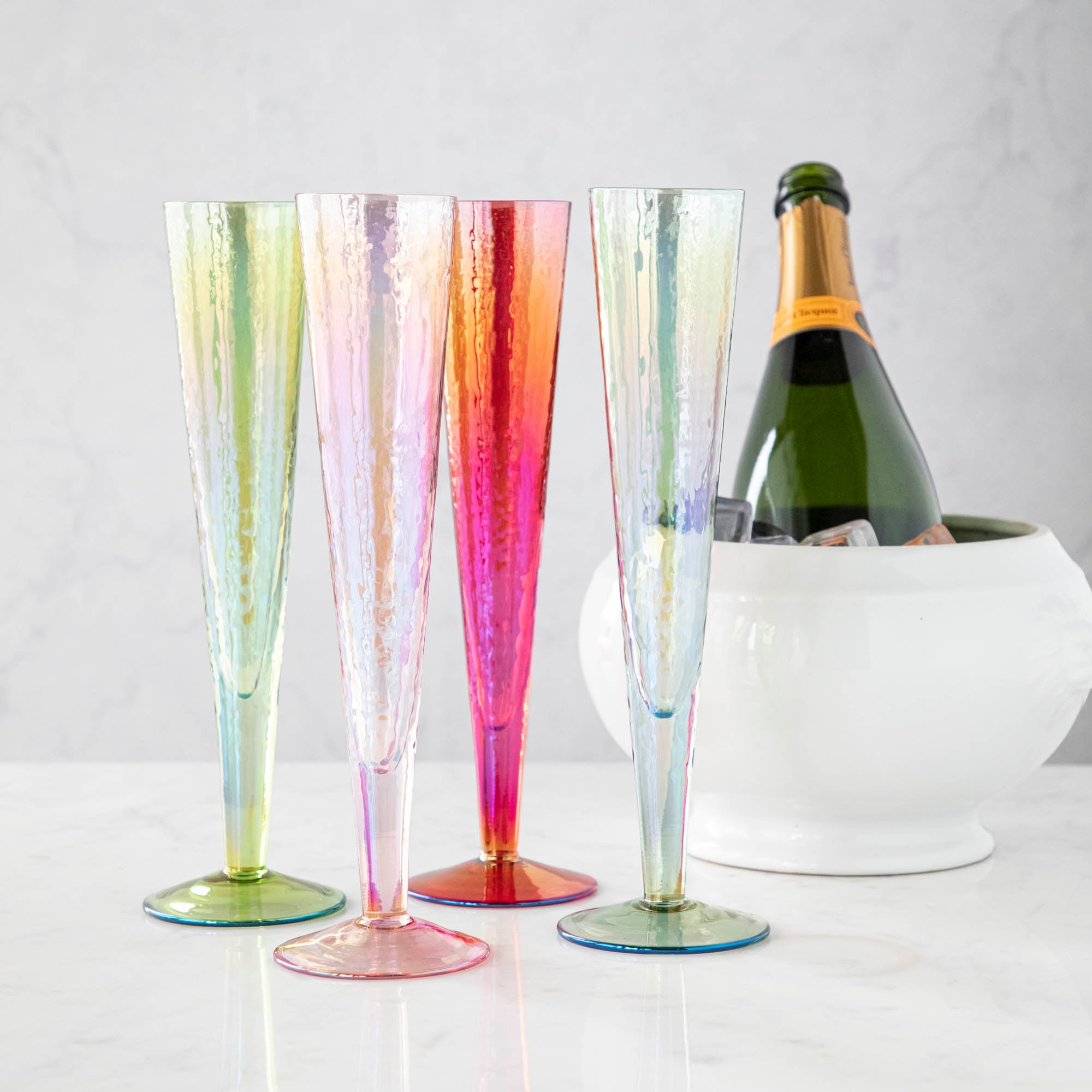 Luster Slim Champagne Flute Glassware