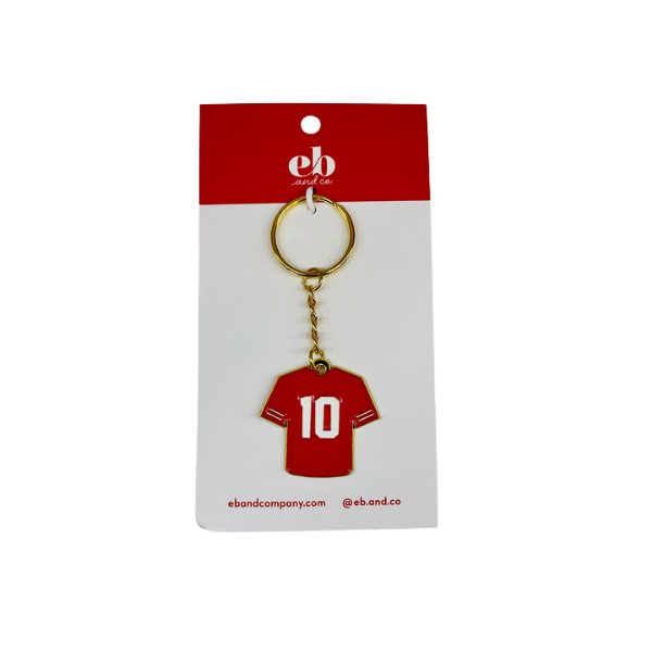 Kansas City Keychains - #10 Jersey