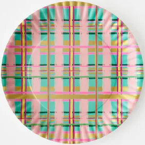 Plaid "Paper" Platter